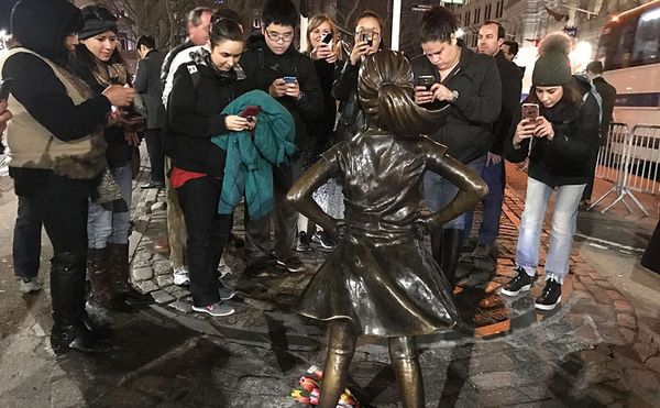 The Sculpture of a "Fearless Girl" on Wall Street Is Fake Corporate Feminism