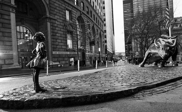 Financial Firm Plants Statue in Front of Wall Street Bull for International Women’s Day