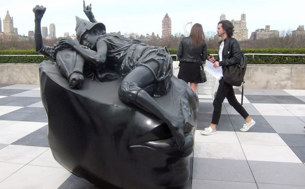 Treasures from the Met Ascend to Its Roof in a Scramble of Art History