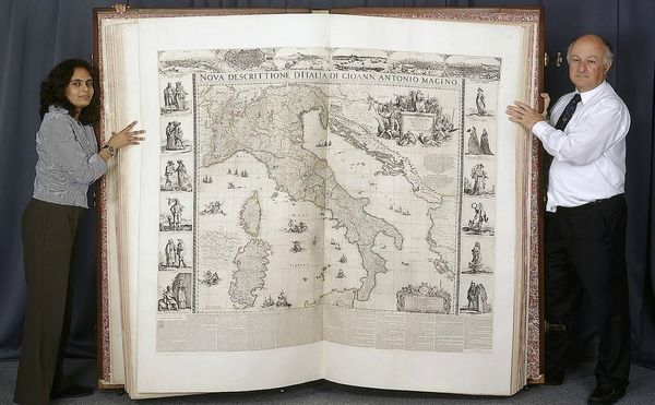 Watch the British Library Digitize One of the World's Largest Books