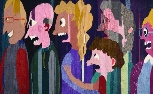 Tapestries Depict the Anger and Intimacy of the Human Struggle