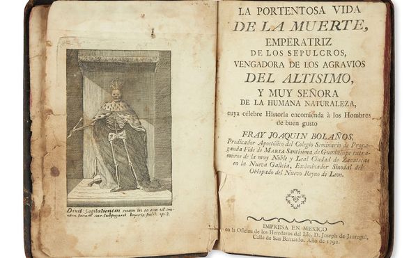 A 1792 Mexican Novel Shows Early Day of the Dead Iconography