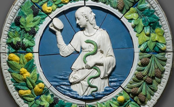 Della Robbia’s Gloriously Colorful Renaissance Sculptures