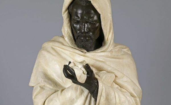 A Somber Sculpture of the First Black Actor to Play Othello