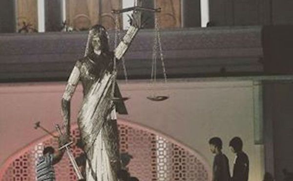 Facing Protests from Islamist Groups, Bangladesh Relocates a Statue of Lady Justice