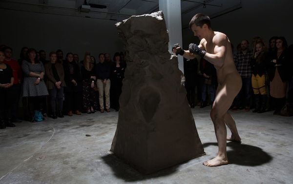 A 1,900-Pound Sculpture Pushed Through the Streets of Omaha, in Tribute to Its LGBTQ History