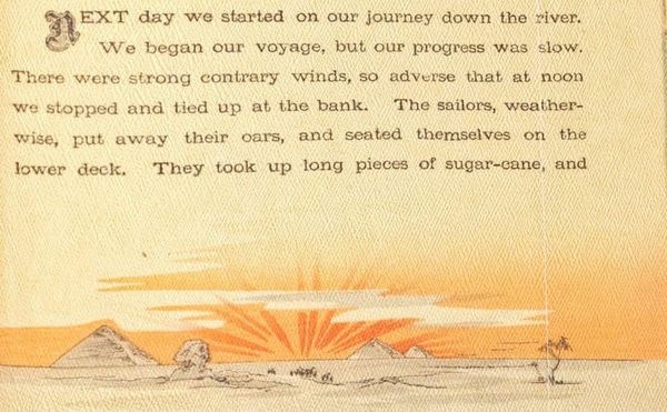 An Illustrated 19th-Century Japanese Travelogue of Egypt