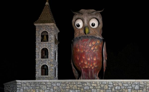 A Photographer’s Uncanny Images of Amusement Parks at Night