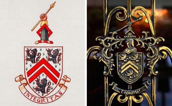 Trump Has a Coat of Arms, and It’s a Copy