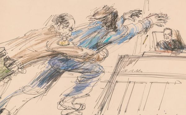 Five Decades of Courtroom Artists Capturing What Cameras Can’t