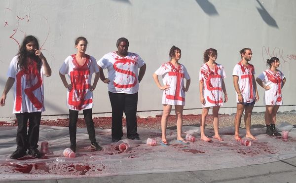 Artists Protest Sexual Violence and David Choe’s Bowery Mural