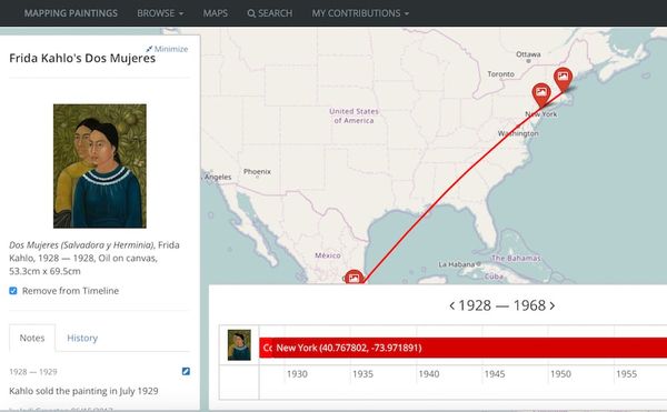 New Open-Source Platform Maps the Provenances of Artworks