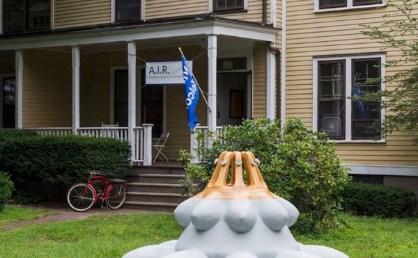 Cynthia Karasek's "Heaven and Earth" (2015-16) from AIR Gallery's programs on Governors Island in 2016 (courtesy AIR Gallery)