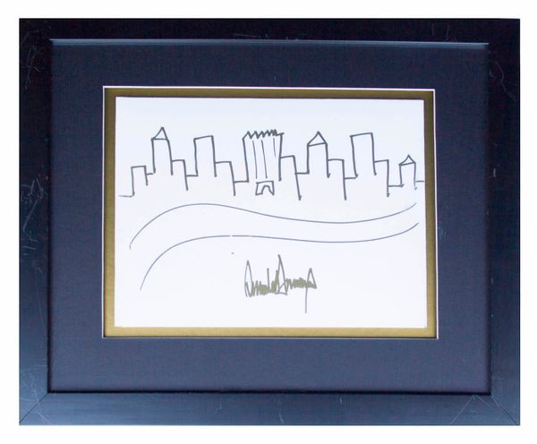 Trump Drawing Sells for $29,184 at Auction. Sad!