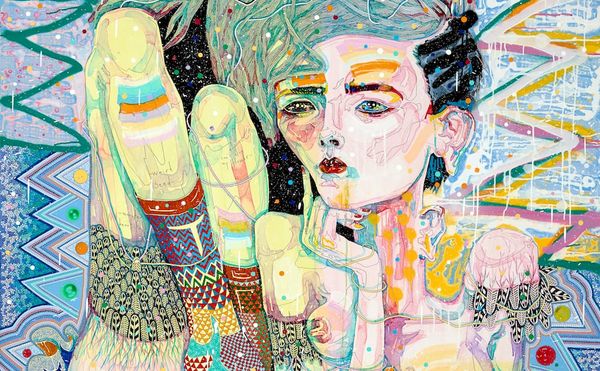 Embracing Femininity in Florid and Fierce Portraits