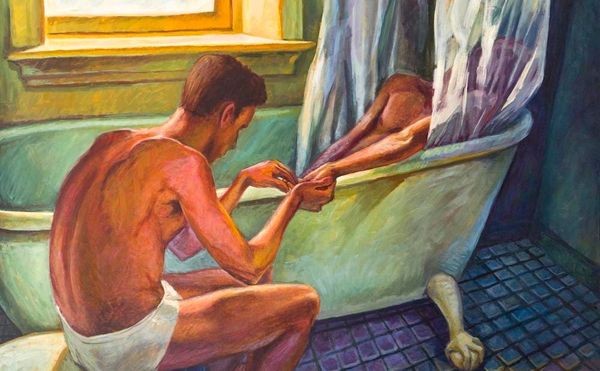 The Tender Gravity of Domestic Spaces Haunted by AIDS