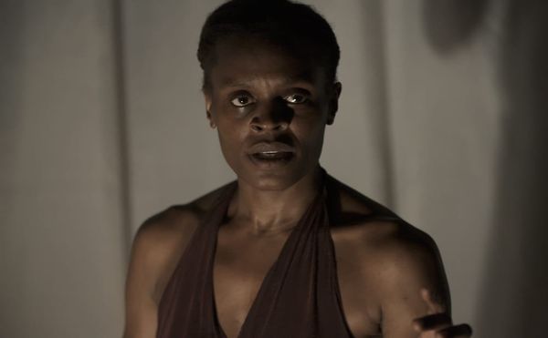 Okwui Okpokwasili in Andrew Rossi’s documentary Bronx Gothic, based on Okpokwasili’s performance of the same name (courtesy o