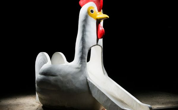 Japanese Playgrounds at Night