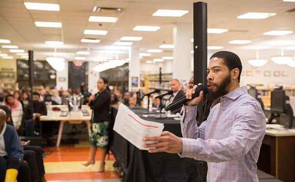 On a Brooklyn Playground, Connecting Antigone and Michael Brown
