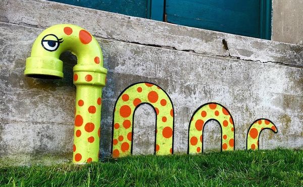 A Street Artist’s Whimsical Interventions Turn the City into a Playground