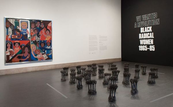 Installation view of We Wanted a Revolution: Black Radical Women, 1965–85 at the Brooklyn Museum (© Jonathan Dorado)