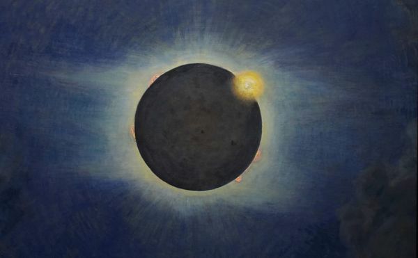 The Early-20th-Century Painter Who Captured Solar Eclipses