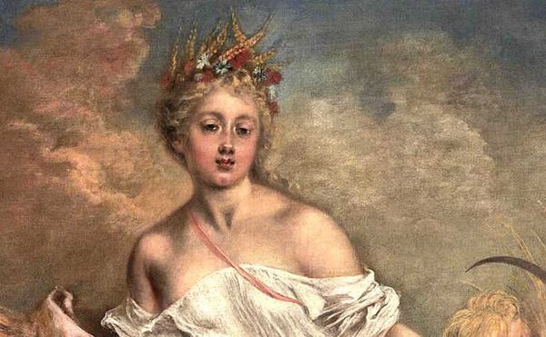 Antoine Watteau, "Ceres (Summer)" (ca 1717/18), National Gallery of Art, Washington, DC (via Wikimedia Commons)