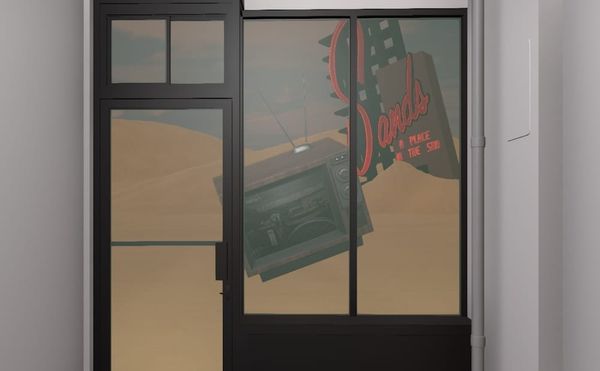 Screen capture of a VR work by Justin Berry (courtesy Essex Flowers)