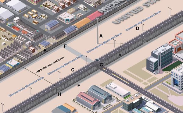 Four Construction Companies Will Build Concrete Prototypes for US-Mexico Border Wall