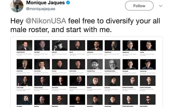 Dude! Nikon Picked 32 Male Photographers to Promote New Camera