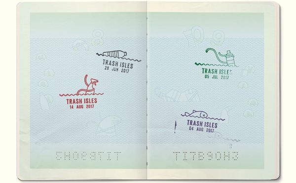 Environmentalists Proclaim Great Pacific Garbage Patch a Country, Design National Identity