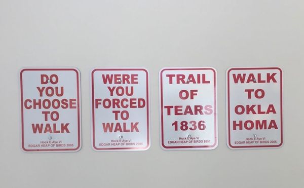 A Retrospective of Edgar Heap of Birds Rises High