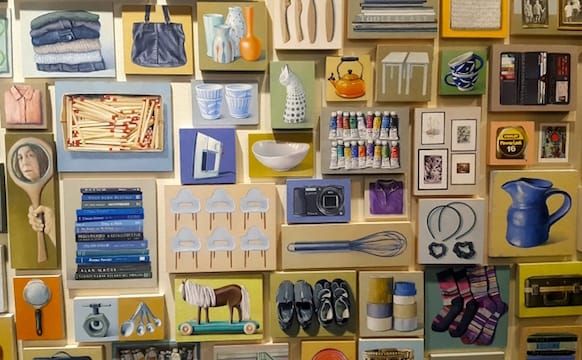 After Purging Her Possessions, an Artist Paints What Remained