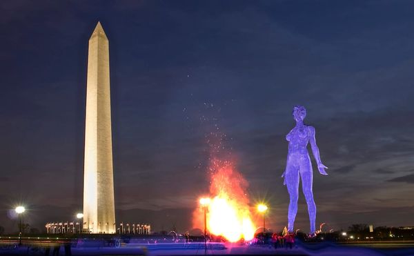 Giant Sculpture of Nude Woman Coming to DC's National Mall