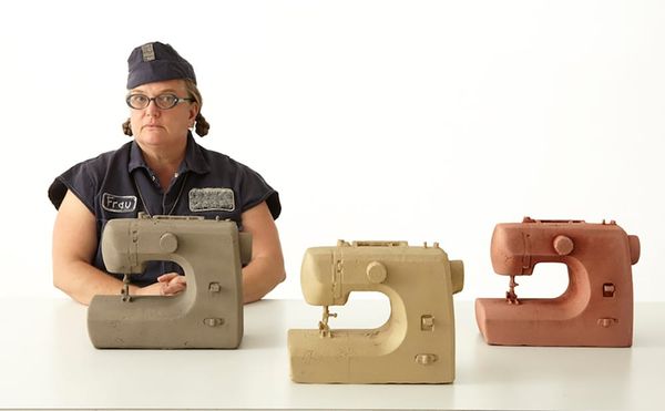 A Pop-Up Alterations Shop Run by an Artist Considers the Cost of Labor