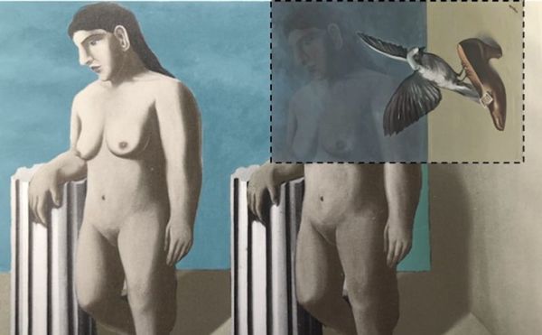 The Last Missing Section of a Magritte Painting Has Been Found