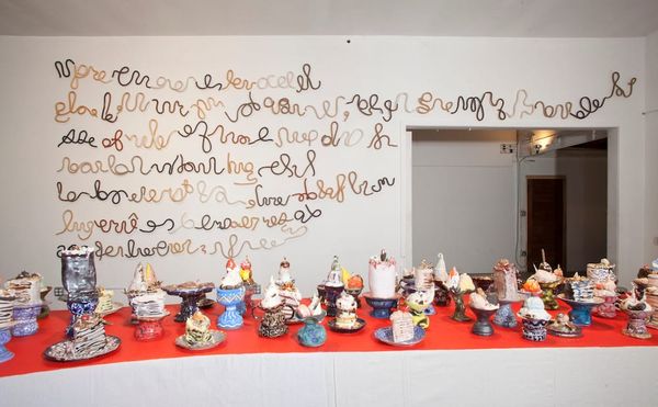 From Bullets to a Banquet, Political Works in Clay