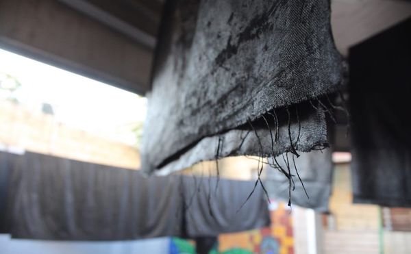 Oscar Murillo Hangs Black Flags in Palestinian East Jerusalem