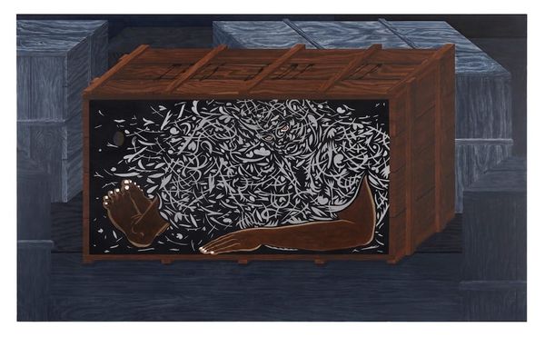 Making Out the Black Body in Swirling Images