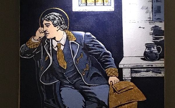 A Gleaming Shrine for Oscar Wilde