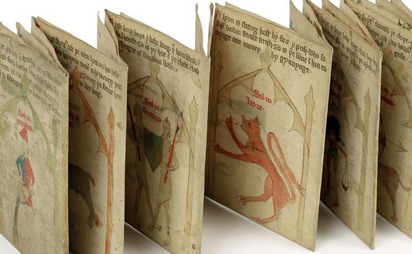 How Medieval Manuscript Makers Experimented with Graphic Design