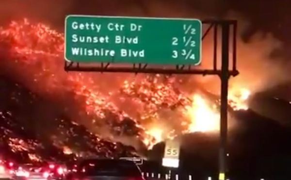 Los Angeles Wildfire Threatens Getty Museum [UPDATED]