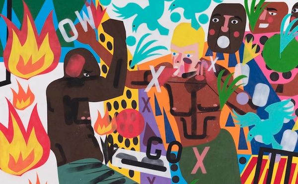 Nina Chanel Abney Paints on the Edge of Violence