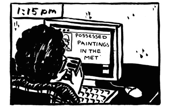 A Portrait of the Artist at Her Day Job