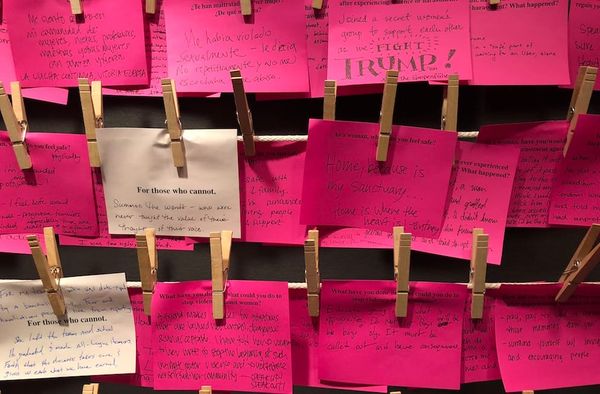 Turning a Clothesline into a Powerful Feminist Statement