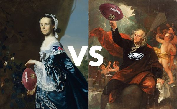 Museum Bowl 2018: Museum of Fine Arts, Boston versus the Philadelphia Museum of Art (illustration by Benjamin Sutton/Hyperall