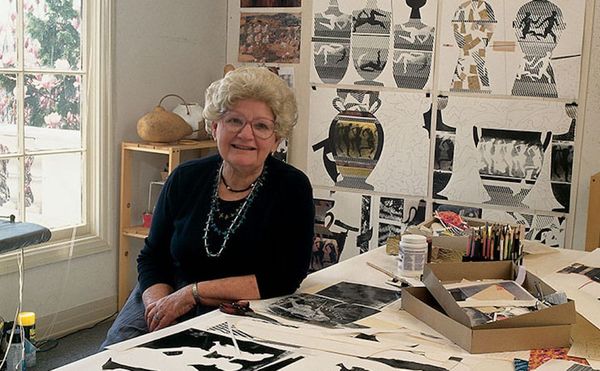 Katherine Westphal portrait for her 1993 exhibition at browngrotta arts (photo by Tom Grotta, courtesy of browngrotta arts)