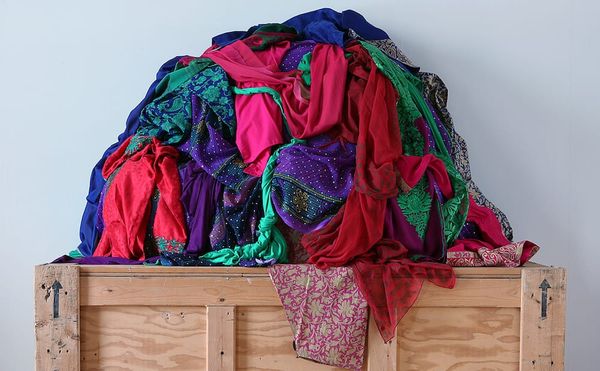 The Thousands of Shoes on Capitol Hill and the Political Art They Evoke