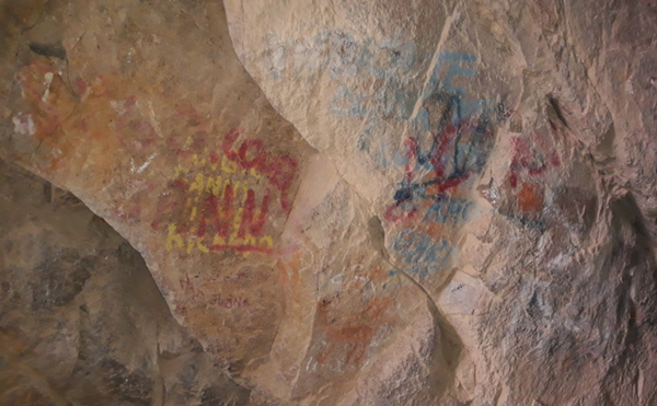 Graffiti on Pre-Columbian Cave Paintings Caused Irreversible Damage