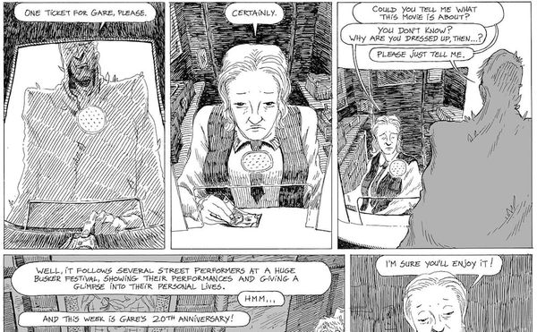 A Graphic Novel that Basks in the Aura of Film